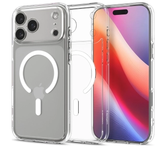 Etui Spigen Ultra Hybrid Mag MagSafe do iPhone 17 Pro frost biały