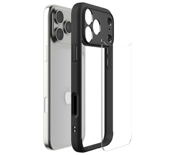 Spigen Ultra Hybrid do iPhone 17 Pro Max Czarny