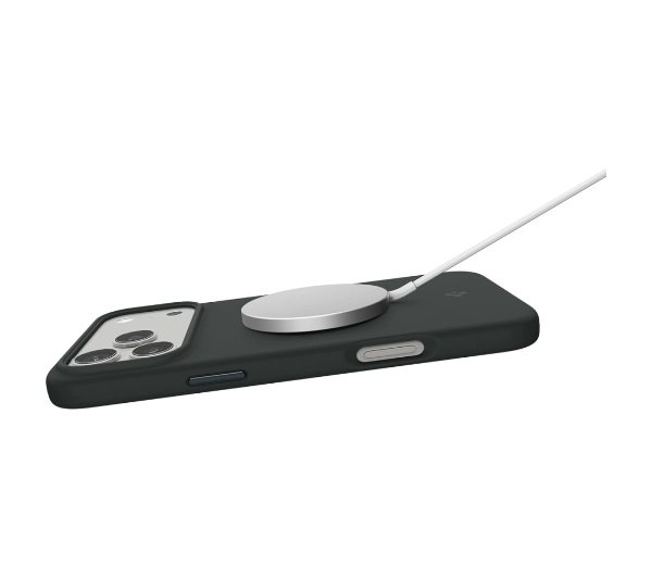 Spigen Silicone Fit MAG MagSafe do iPhone 17 Pro Zielony