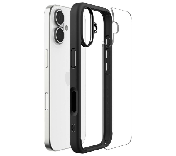 Spigen Ultra Hybrid do iPhone 17 Czarny