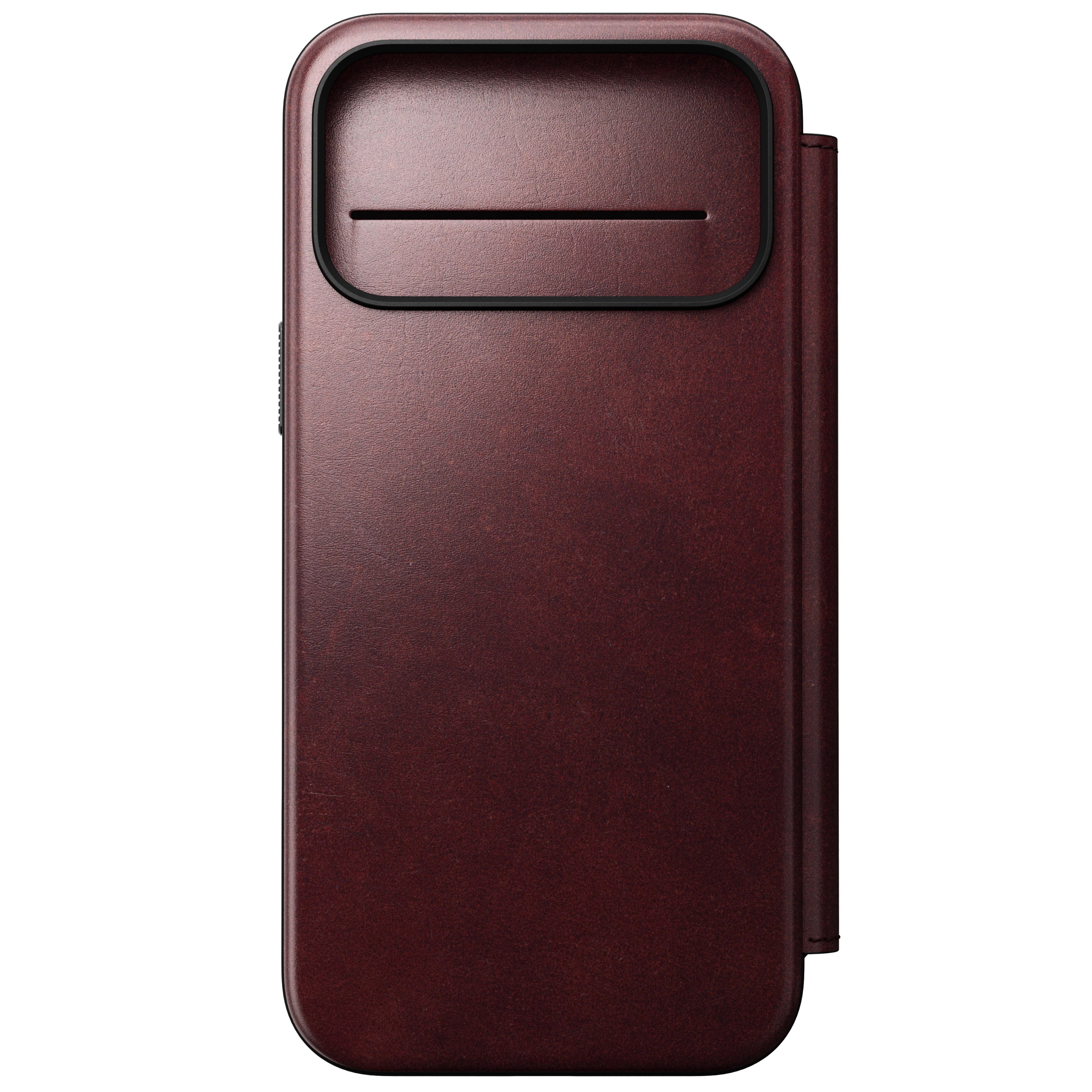 Etui Nomad Modern Leather Folio do iPhone 17 Pro Max Bordowy