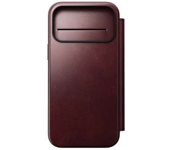 Etui Nomad Modern Leather Folio do iPhone 17 Pro Max Bordowy