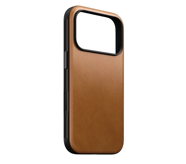 Nomad Modern Leather  do iPhone 17 Pro Jasnobrązowe