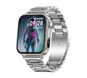 Smartwatch Colmi P80 Stalowo-srebrny
