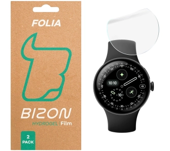 Folia ochronna Bizon Watch Hydrogel Duo do Google Pixel Watch 4 41mm 2 sztuki