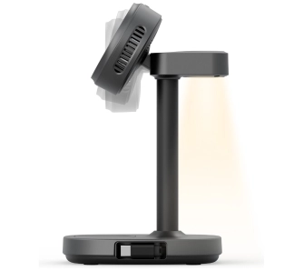 Ładowarka indukcyjna Energea 4w1 Qi2 65W Grafitowy