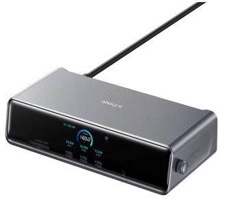 Stacja dokująca Anker Prime A83B33A1 160W 14w1 Szary