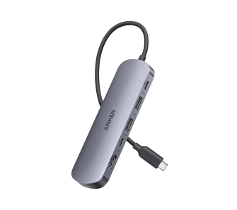 Hub USB Anker Nano PowerExpand A83D2HA1 7w1 USB-C Szary