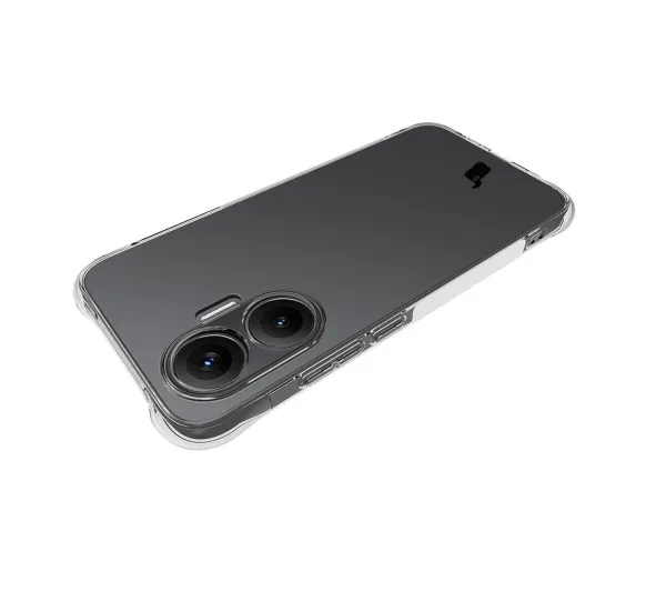Bizon elastyczne etui Salpa + 2x szkło hartowane Clear Pack do POCO F7
