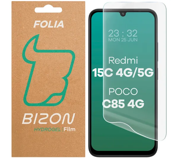 Bizon na ekran Hydrogel Front do Xiaomi Redmi 15C 4G / 5G / POCO C85 4G