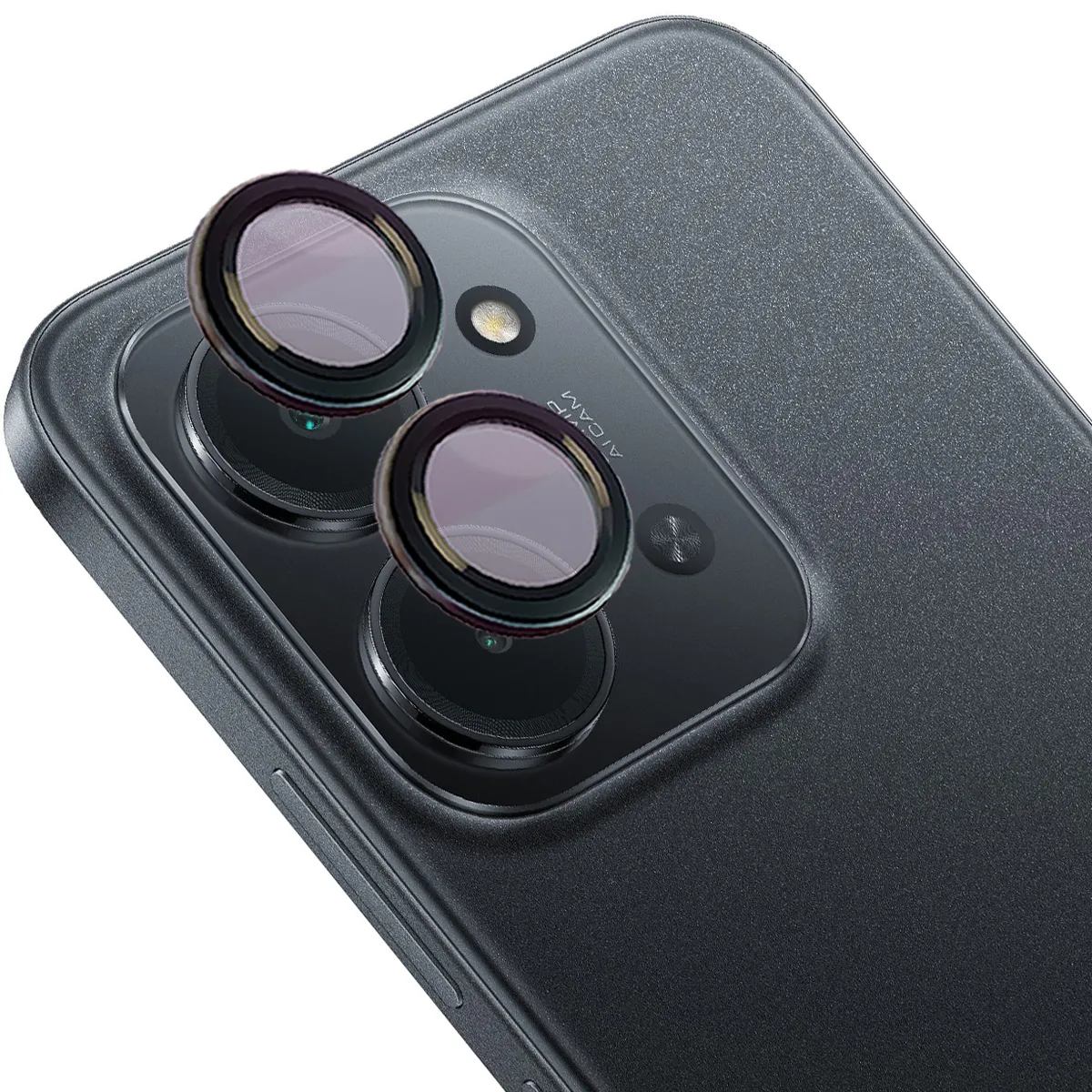 Szkło ochronne Bizon na aparat Snap Lens do Xiaomi Redmi 15C 4G Czarna ramka
