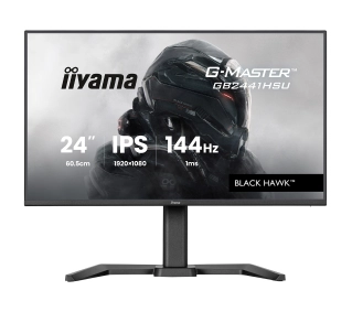 iiyama G-Master Black Hawk GB2441HSU-B1 23,8" Full HD IPS 144Hz 1ms Gamingowy  - Kup na Raty - RRSO 0%
