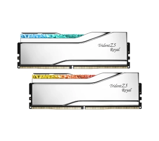 G.Skill Trident Z5 Royal DDR5 32GB (2x16GB) 6000 CL28 Biały - Kup na Raty - RRSO 0%