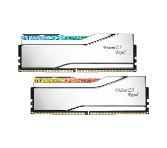 Pamięć RAM G.Skill Trident Z5 Royal DDR5 32GB (2x16GB) 6000 CL28 Biały