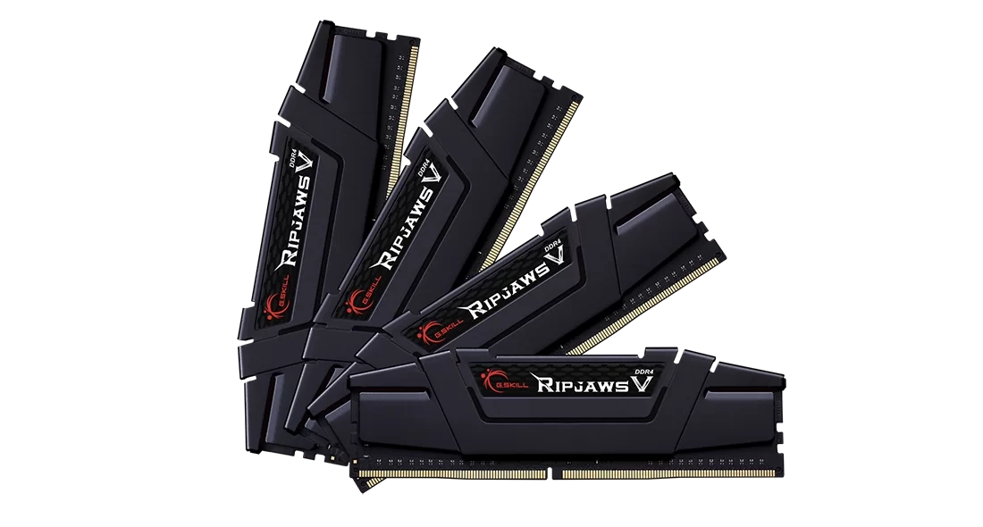 Pamięć RAM G.Skill Ripjaws V DDR4 64GB (4x16GB) 3600 CL16 Czarny