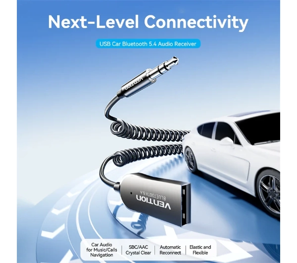 Vention NAIHG Nadajnik/Odbiornik Bluetooth 5.4