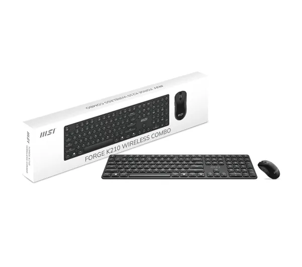 MSI Forge K210 Combo Czarny