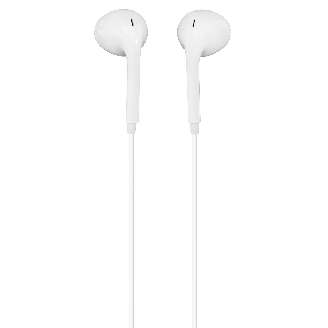 Słuchawki przewodowe Hama Glow II Douszne Mikrofon Lightning Biały