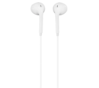 Słuchawki przewodowe Hama Glow II Douszne Mikrofon Lightning Biały