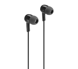 Hama Gloss II Dokanałowe Mikrofon Czarny