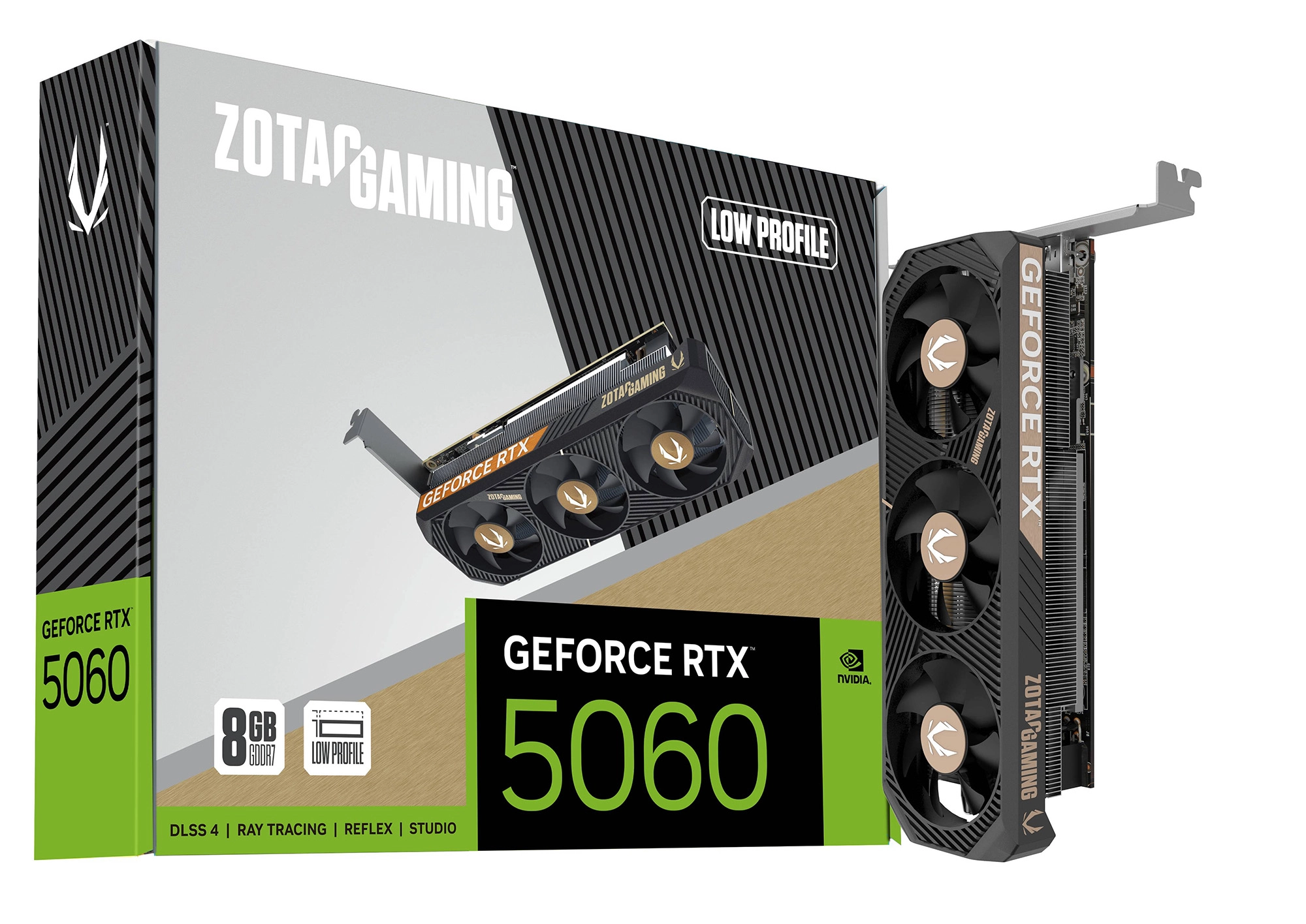 Karta graficzna Zotac GeForce RTX 5060 Low Profile 8GB GDDR7 128bit DLSS 4