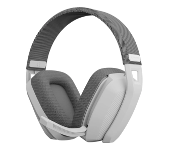 Słuchawki bezprzewodowe z mikrofonem Rampage Blitz Nauszne Biało-szary