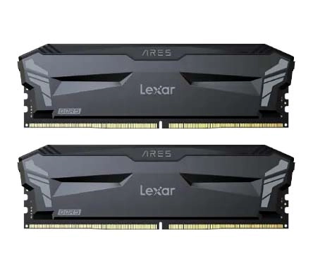 Pamięć RAM Lexar Ares OC DDR5 32GB (2x16GB) 6000 CL30 Czarny