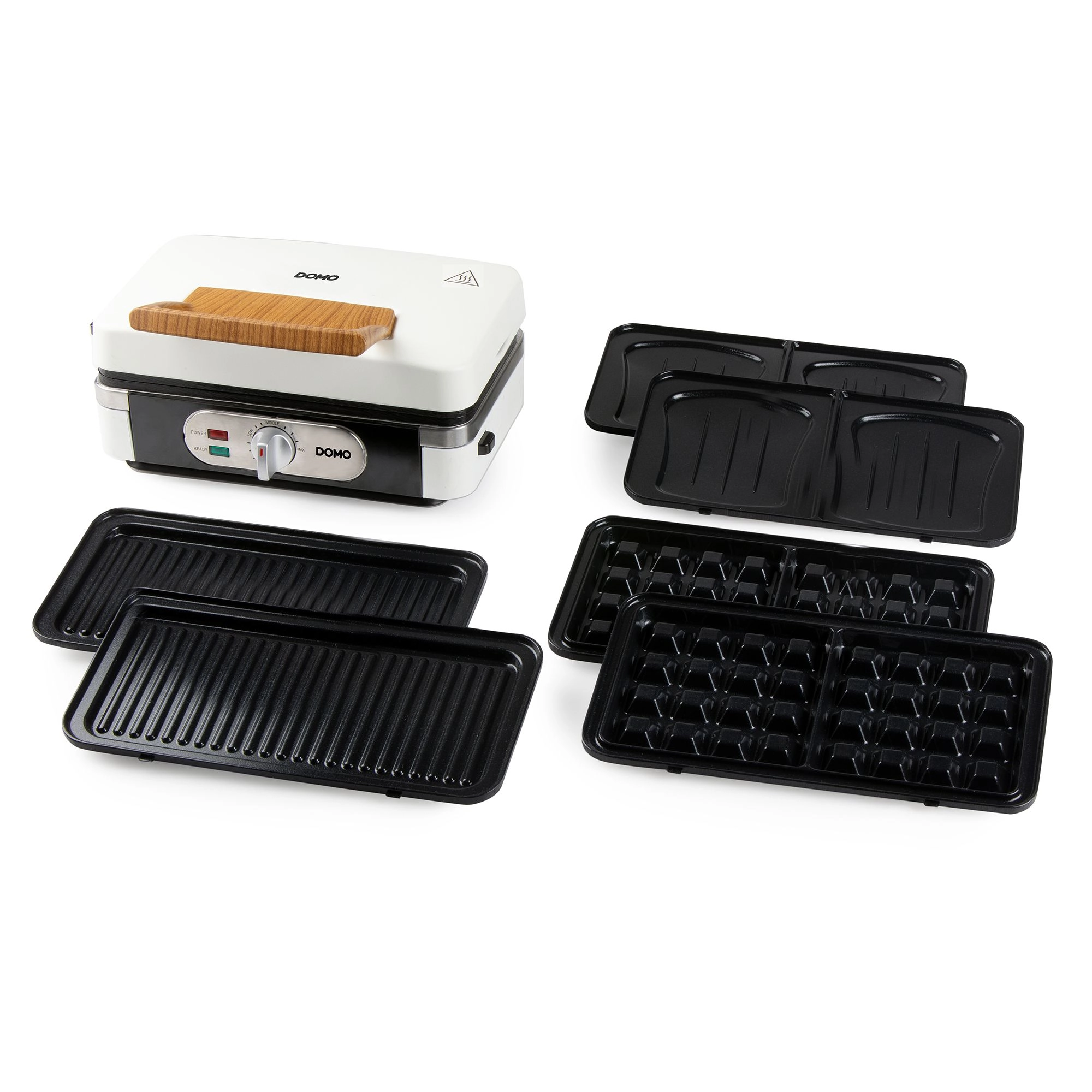 Opiekacz Domo DO9277C Gofry Muszle Panini 1100W