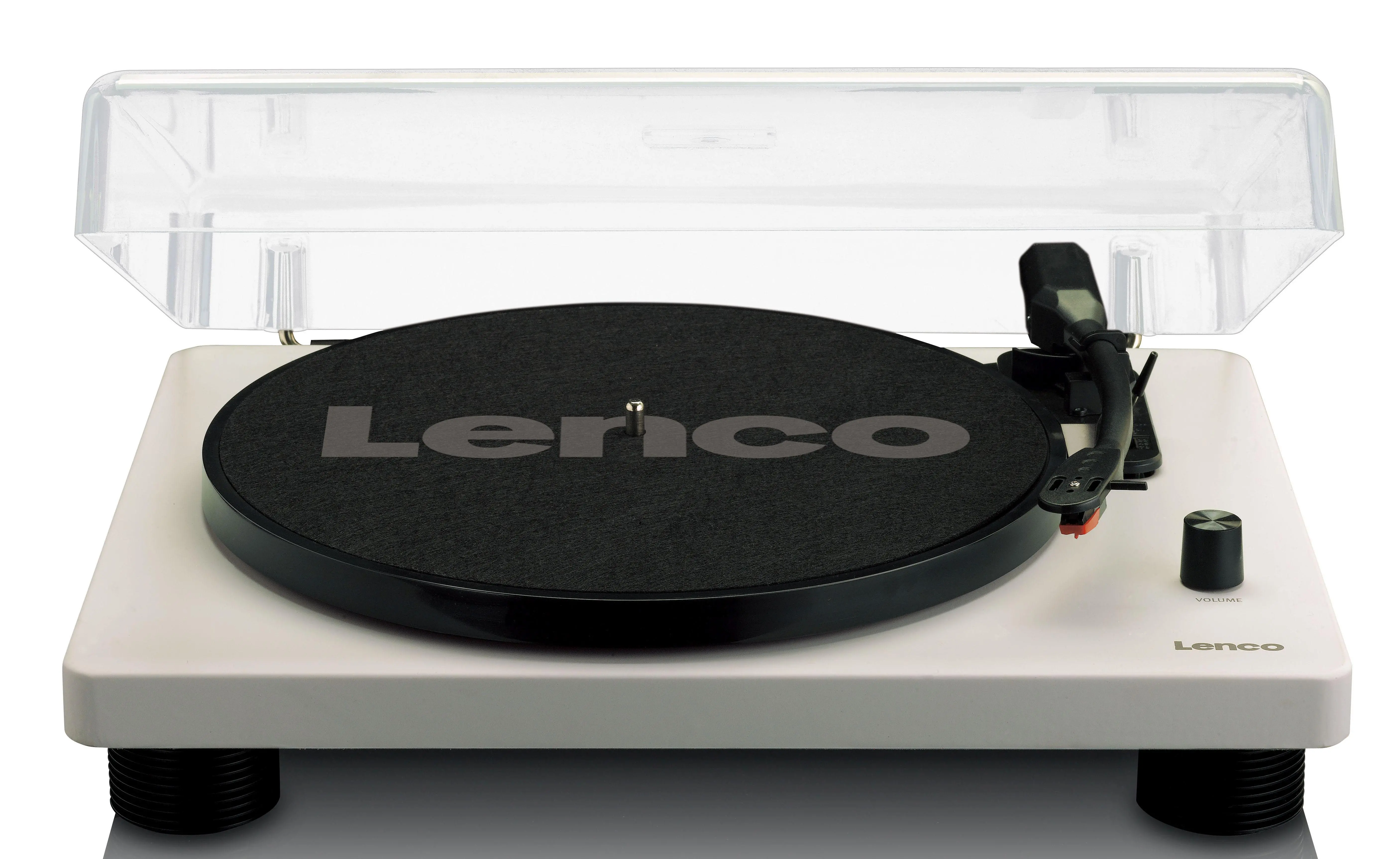 Gramofon Lenco LS-50GY Półautomatyczny Napęd paskowy Przedwzmacniacz Szary