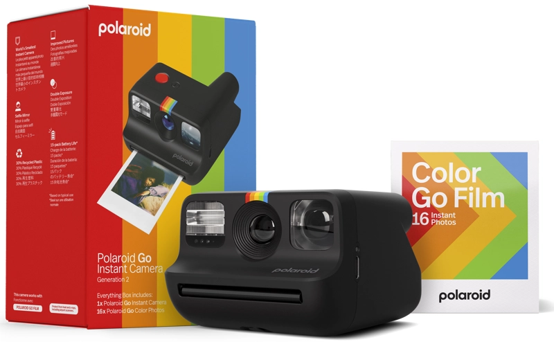 Aparat Polaroid Go Gen 2 Black zestaw z filmem