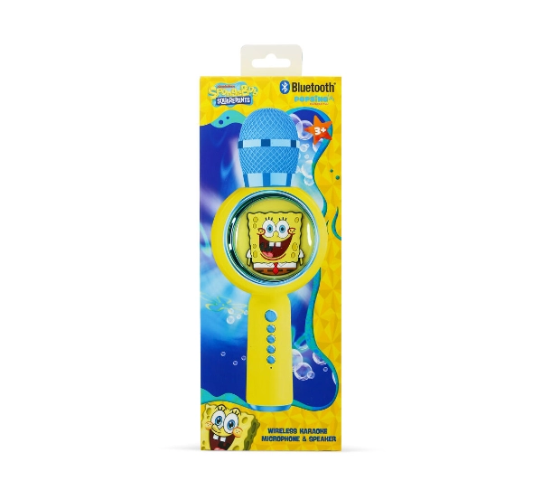 OTL Technologies Karaoke SPONGEBOB 5W Żółty