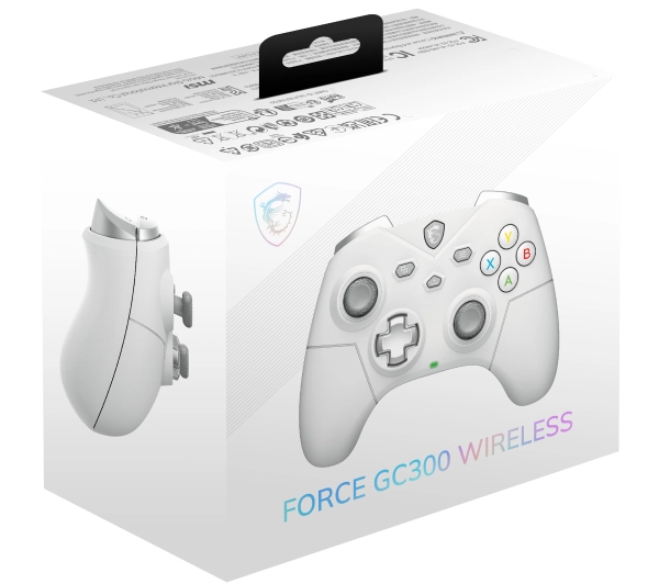 MSI Force GC300 Wireless do PC, Android Bezprzewodowy Biały