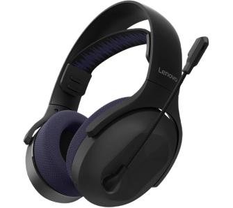 Słuchawki bezprzewodowe z mikrofonem Lenovo Legion H410 Nauszne Czarny