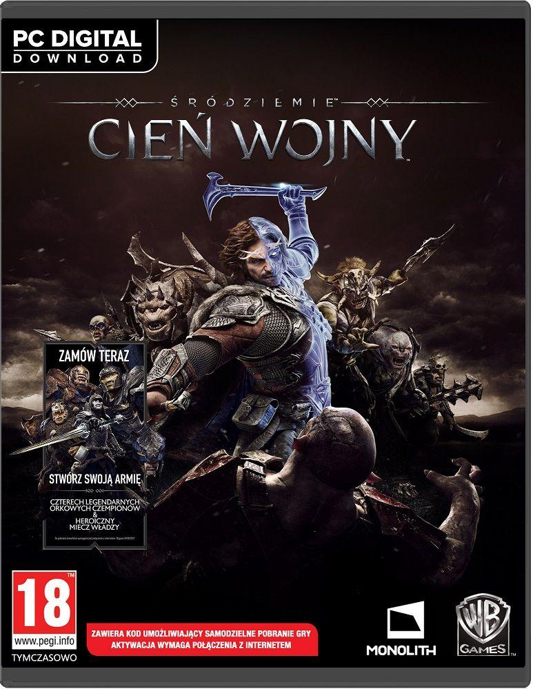 Śródziemie: Cień Wojny Gra na PC