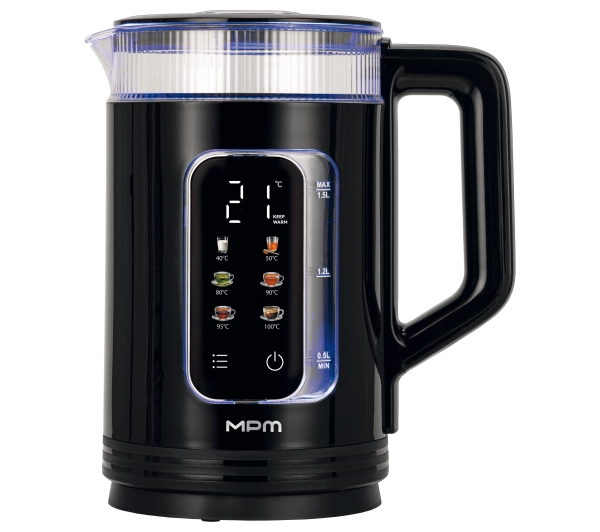 Czajniki elektryczne - MPM MCZ-135 1,5l 1500W Regulacja temperatury