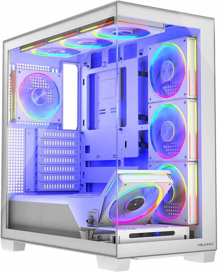 Obudowa MODECOM Volcano Stellar 8F ARGB Biały