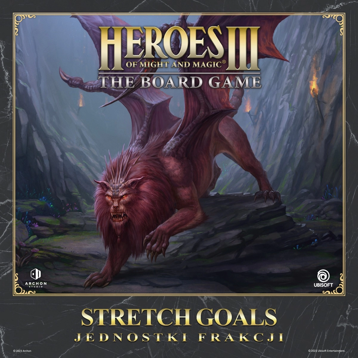 Gra planszowa Heroes of Might and Magic III Stretch Goals Jednostka frakcji