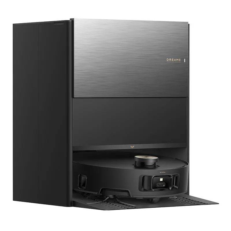 Robot sprzątający Dreame Aqua10 Roller Funkcja mopowania Stacja oczyszczająca Tworzenie mapy pomieszczenia 76dB AI Czarny