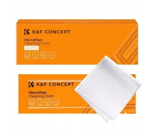 K&F Concept SKU:1615 Mikrofibra do Czyszczenia Kamery Optyki Aparatu 20szt