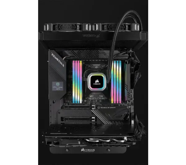 Corsair Vengeance RGB Pro SL DDR4 32GB (4x8GB) 3200 CL16 Czarny - Kup na Raty - RRSO 0%