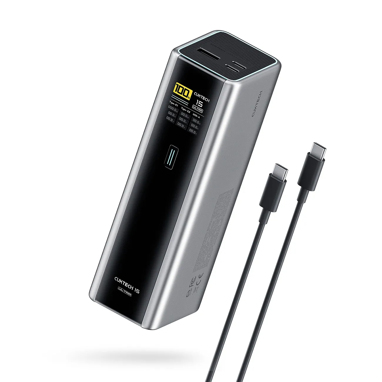 Powerbank Cuktech CKPB200UGLGR 20000mAh 165W Szary