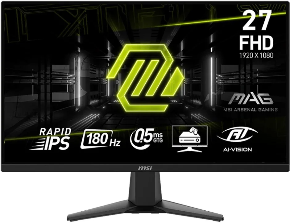 Monitor MSI MAG 275F 27" Full HD Rapid IPS 180Hz 0,5ms Gamingowy