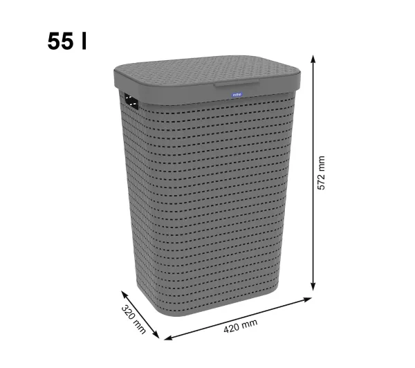 Rotho Country 55l Antracyt