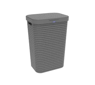 Kosz na pranie Rotho Country 55l Antracyt