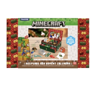 Paladone Minecraft Advent Calendar – Keepsake Box