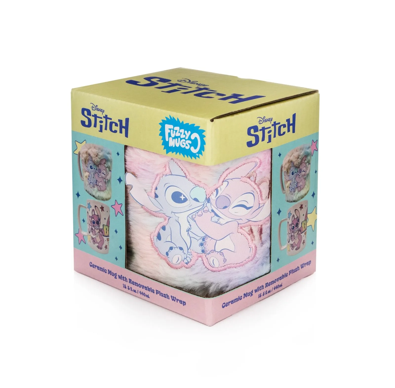 Kubek Pyramid Lilo & Stitch (Stitch & Angel) Fuzzy Mug Planetary