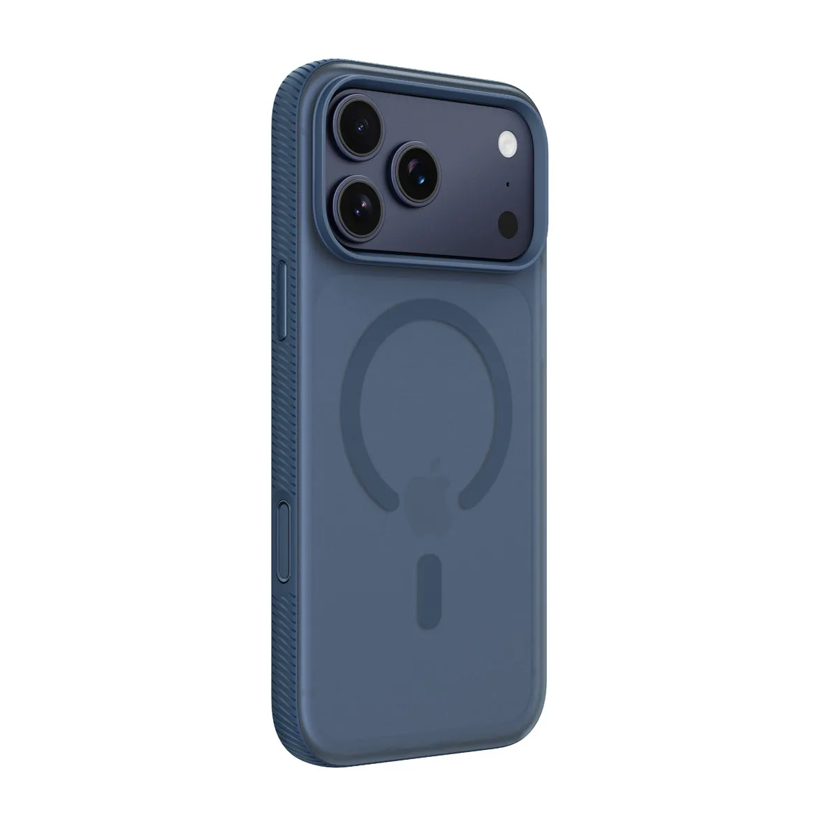 Etui Belkin MSA036HQNY do iPhone 17 Pro Max magnetyczne żebrowane Granatowy