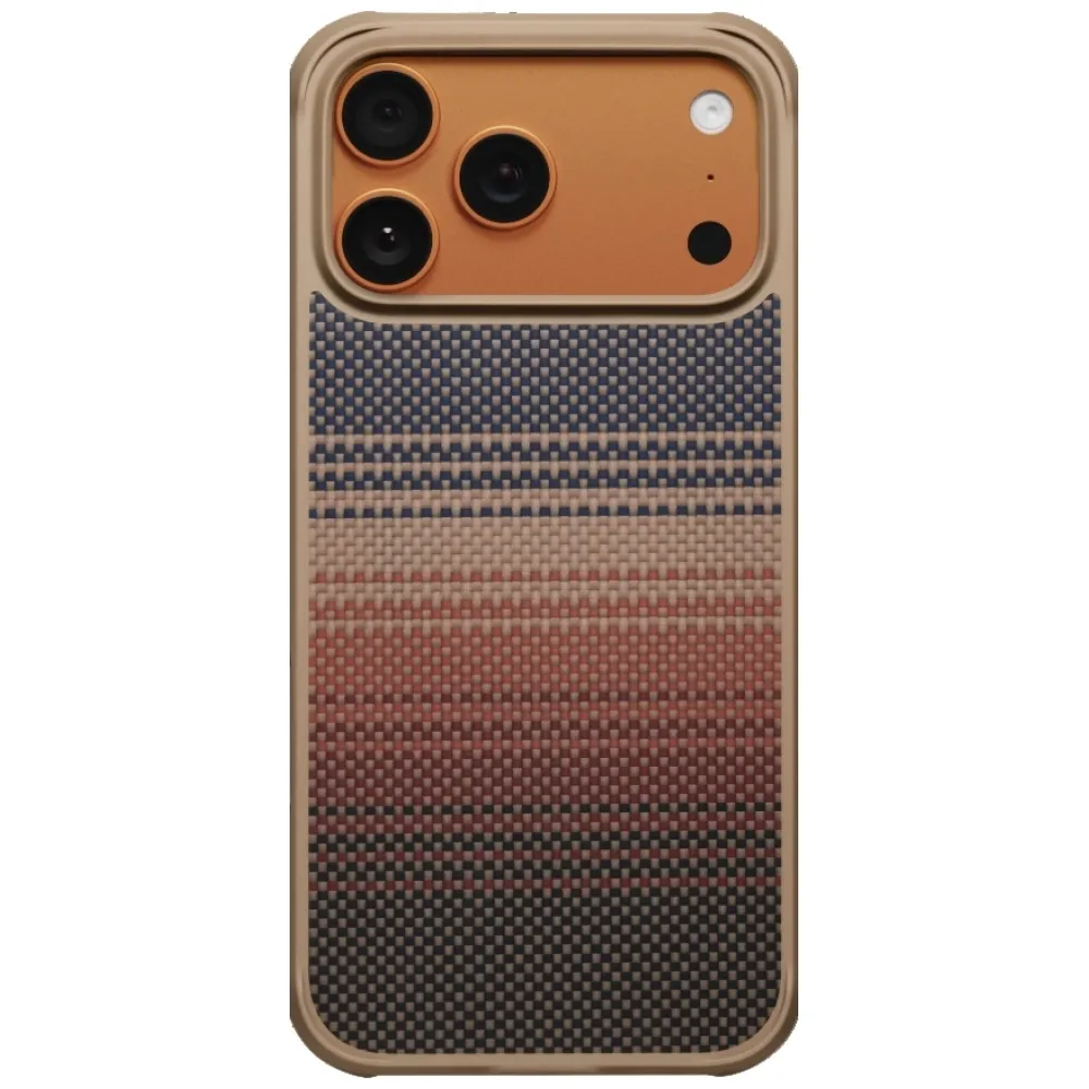 Etui Pitaka Aramid ProGuard MagSafe do iPhone 17 Pro Max Sunset