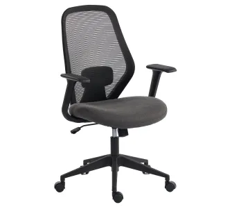 Fotel Cobra Office One HF306BK Biurowy do 150kg Tkanina Czarny