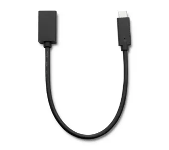 Kabel USB Qoltec 50421 USB 3.1 typ C - USB 3.0 typ A 0,25m Czarny